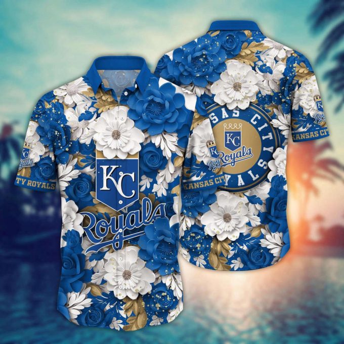 Mlb Kansas City Royals Hawaiian Shirt Aloha Spirit At Every Base For Sport Fan 2