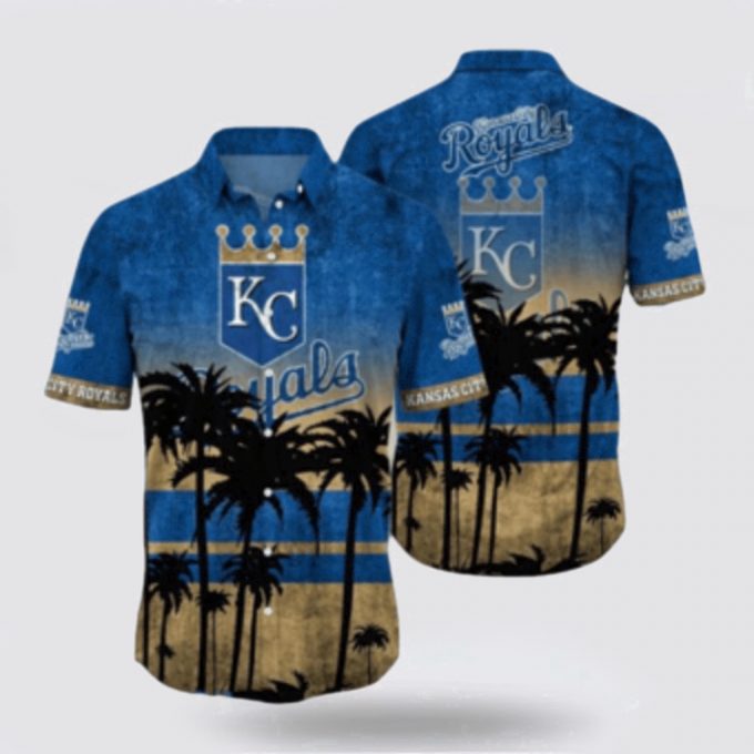 Mlb Kansas City Royals Hawaiian Shirt Dive Into Tropical Style For Fans 2