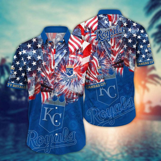 Mlb Kansas City Royals Hawaiian Shirt Flower Game Day Aloha Mlb Style For Fans 2