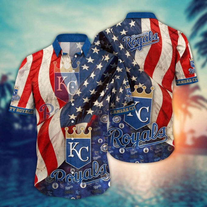 Mlb Kansas City Royals Hawaiian Shirt Flower Swing Into Hawaiianan Chic For Fans 2