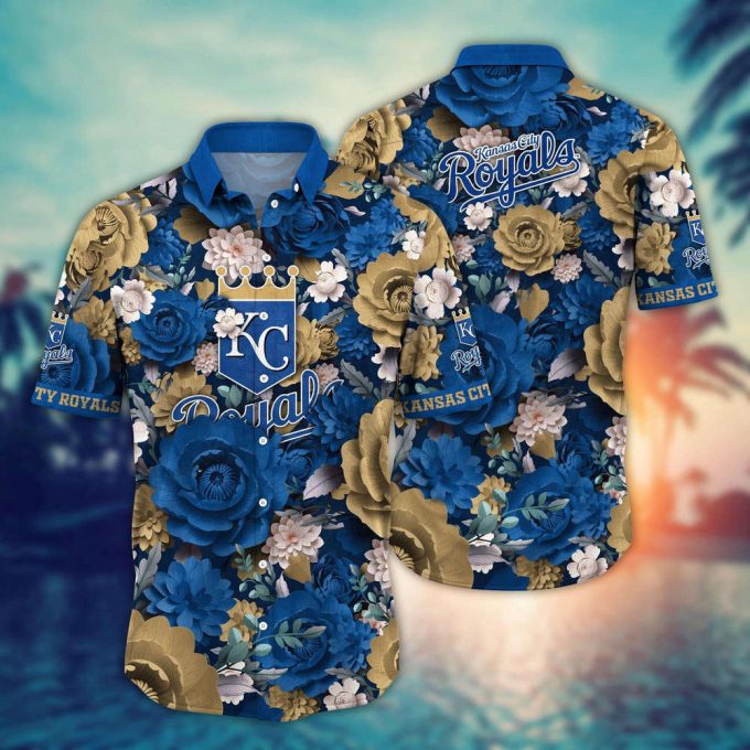 Mlb Kansas City Royals Hawaiian Shirt Home Run Style For Sport Fan 2