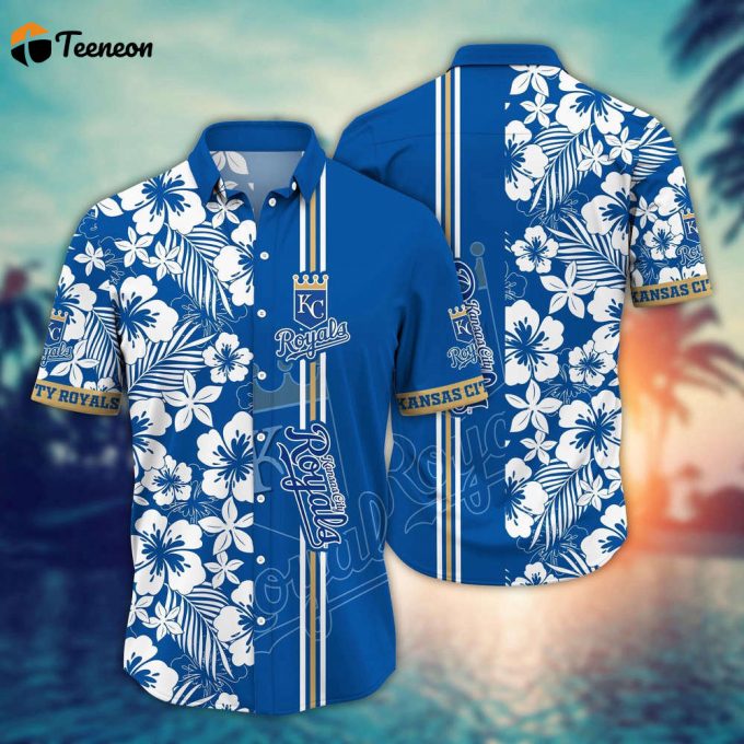 Mlb Kansas City Royals Hawaiian Shirt Swing Into Summer For Sports Fans 1