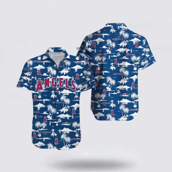 Mlb Los Angeles Angels Hawaiian Shirt Let Your Imagination Soar In Summer With Eye-Catching For Fans 2