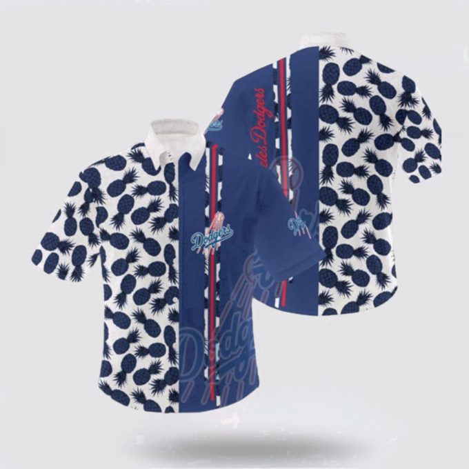 Mlb Los Angeles Dodgers Hawaiian Shirt Celebrate Summer In Style For Fans 2