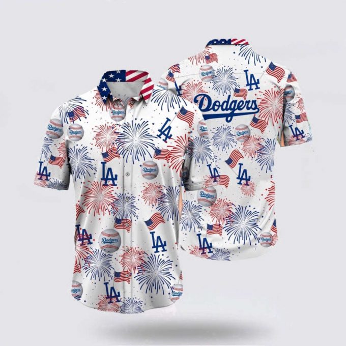 Mlb Los Angeles Dodgers Hawaiian Shirt Welcome Summer Full Of Energy With Tropical Fashion Outfits For Fans 2