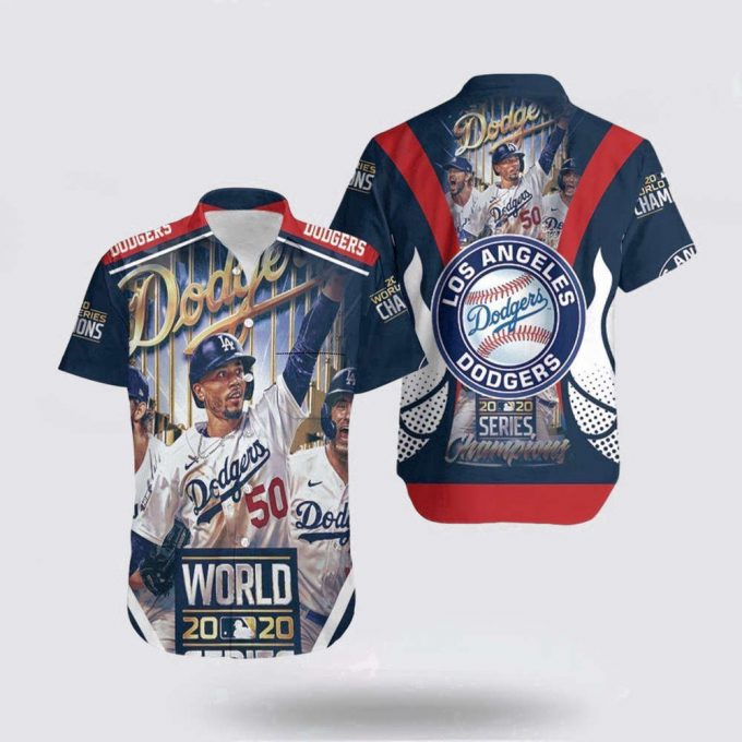 Mlb Los Angeles Dodgers Hawaiian Shirt World Series 2020 Champions For Fan Mlb 2