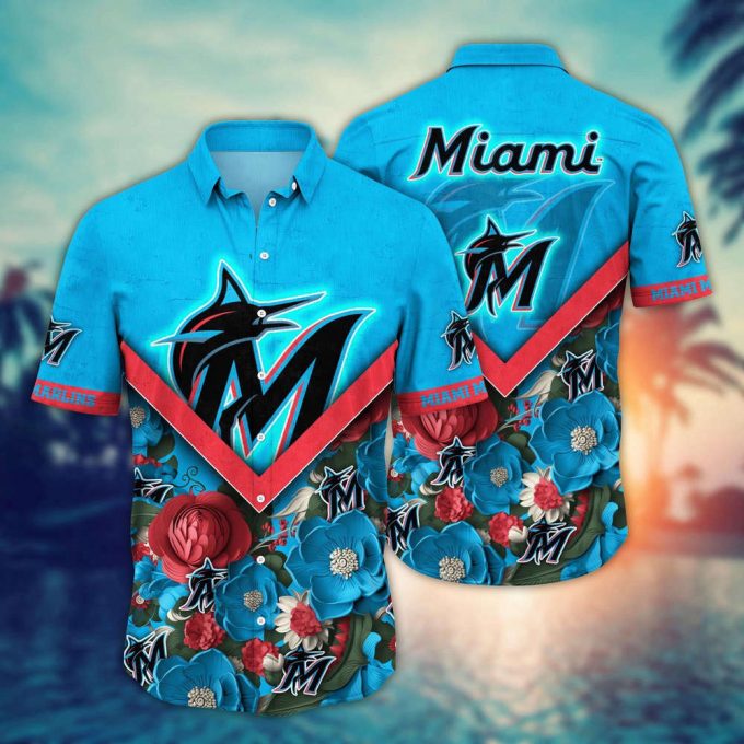 Mlb Miami Marlins Hawaiian Shirt Summer Swing For Sport Fan 2