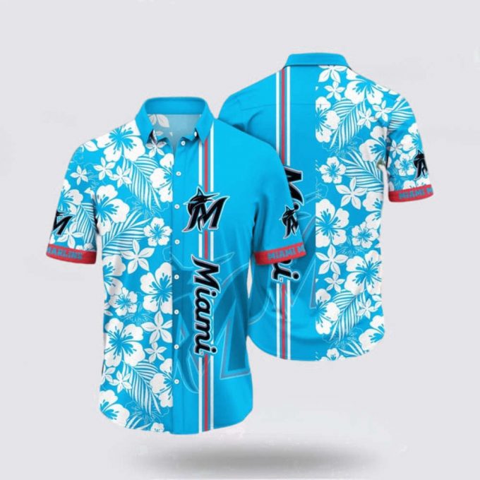 Mlb Miami Marlins Hawaiian Shirt Sunny Fashion Shine In The Trendy Coastal Collection For Fans 2