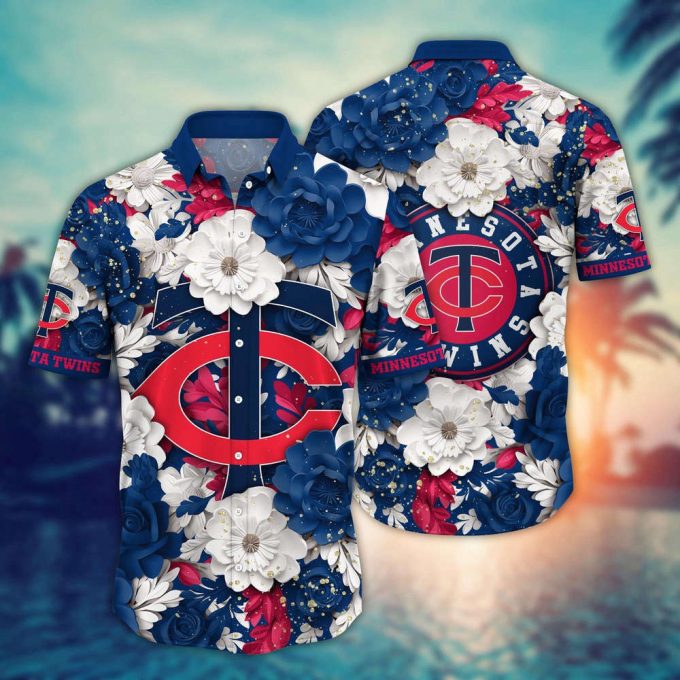 Mlb Minnesota Twins Hawaiian Shirt Aloha Spirit At Every Base For Sport Fan 2