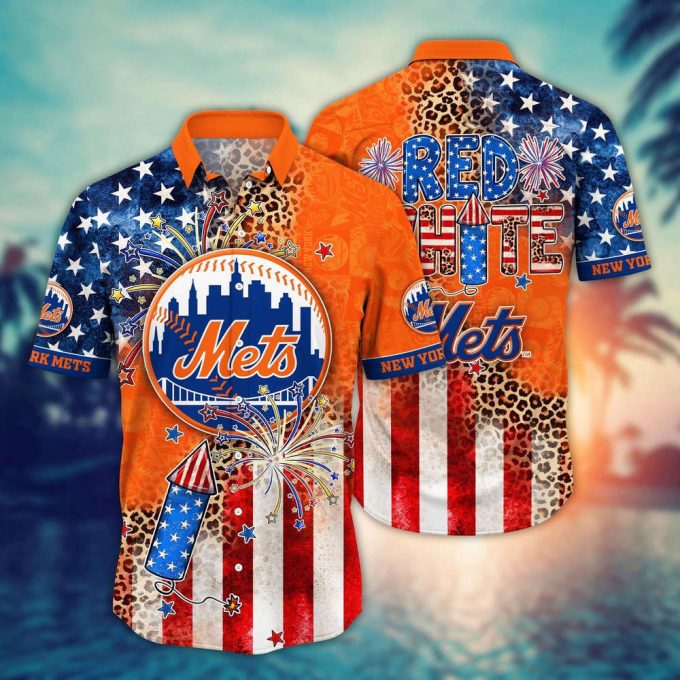 Mlb New York Mets Hawaii Shirt Independence Day Vibrant Aloha For Cool Fans 2