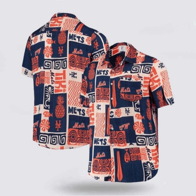 Mlb New York Mets Hawaiian Shirt Immerse Yourself In The Sea Breeze For Fans 2