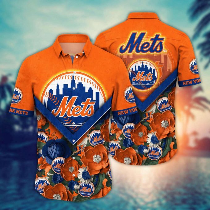 Mlb New York Mets Hawaiian Shirt Summer Swing For Sport Fan 2