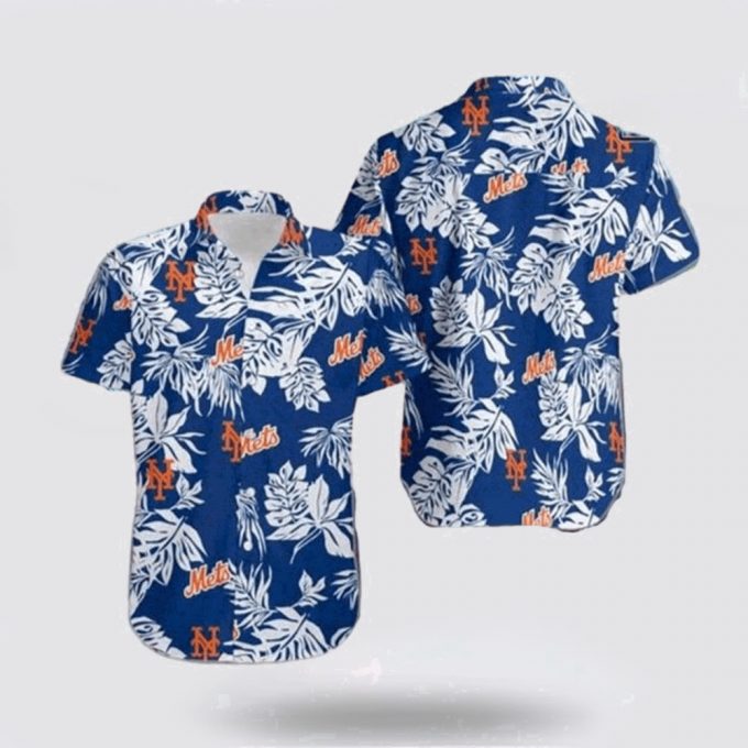 Mlb New York Mets Hawaiian Shirt Sun Sea And Style Unleash Your Summer Look For Fans 2