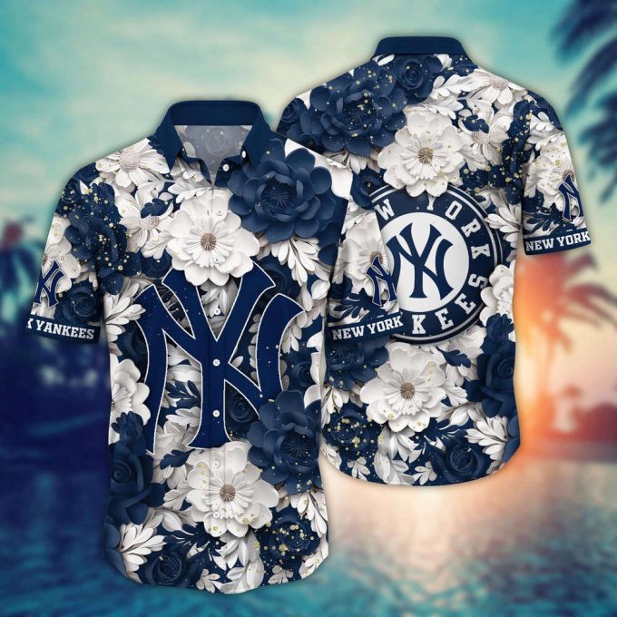 Mlb New York Yankees Hawaiian Shirt Aloha Spirit At Every Base For Sport Fan 2