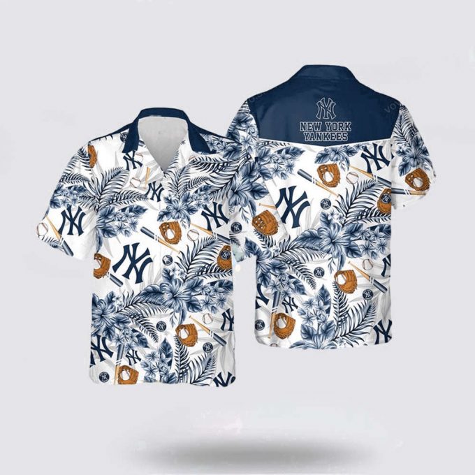 Mlb New York Yankees Hawaiian Shirt Feel The Aloha Spirit With The Charming Coastal Collection For Fans 2