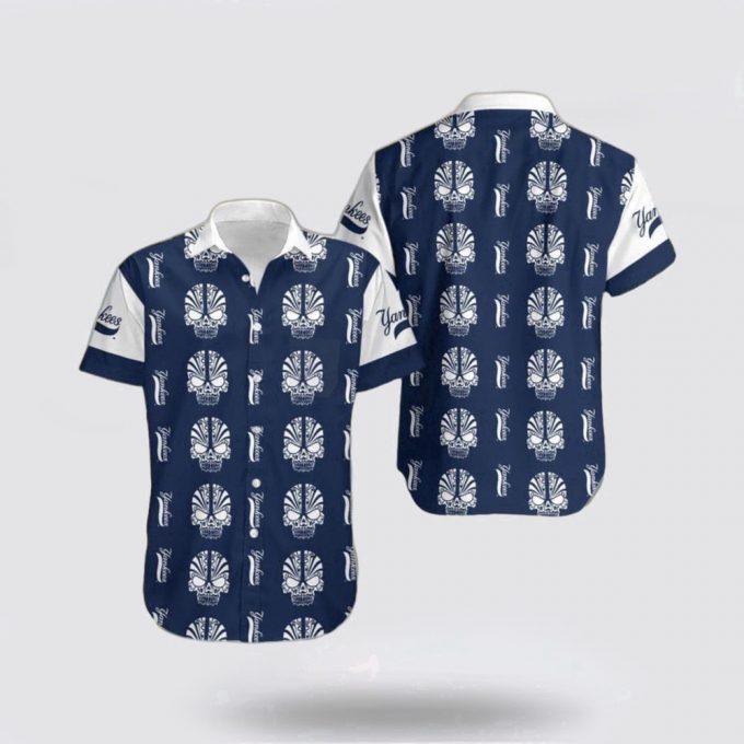 Mlb New York Yankees Hawaiian Shirt Free Your Spirit With Cool Coastal Fashion For Fans 2