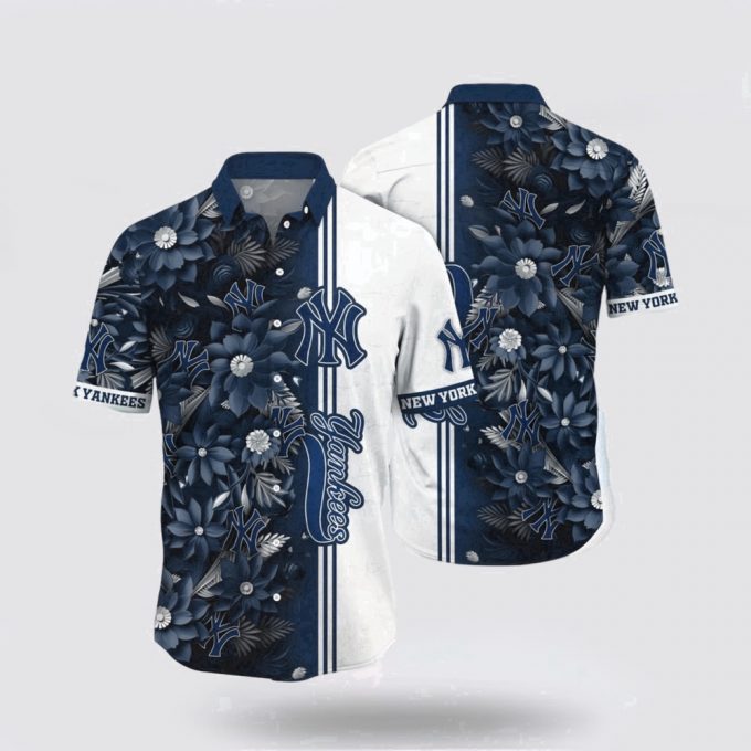 Mlb New York Yankees Hawaiian Shirt From The Tropics To Your Wardrobe For Fans 2