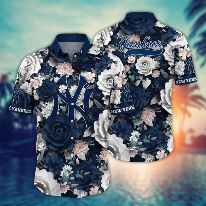 Mlb New York Yankees Hawaiian Shirt Home Run Style For Sport Fan 2