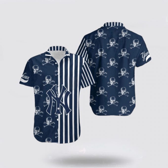 Mlb New York Yankees Hawaiian Shirt Let Your Imagination Run Wild This Summer With Eye-Catching For Fans 2