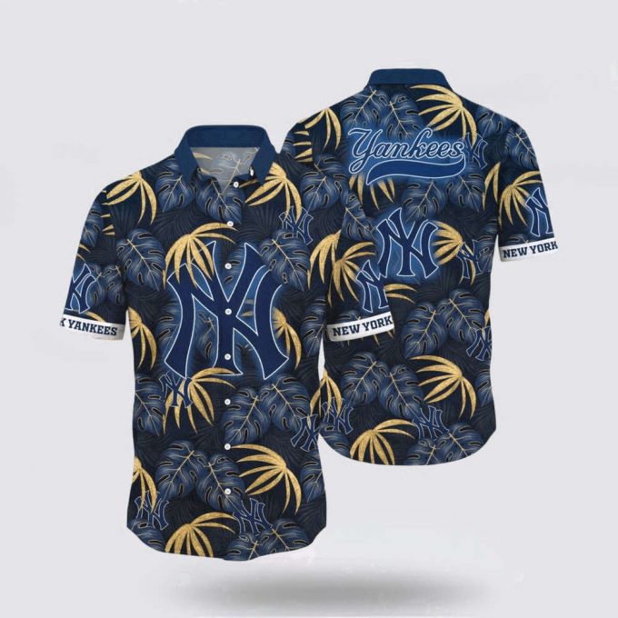 Mlb New York Yankees Hawaiian Shirt Transform The Beach Into A Catwalk For Fans 2