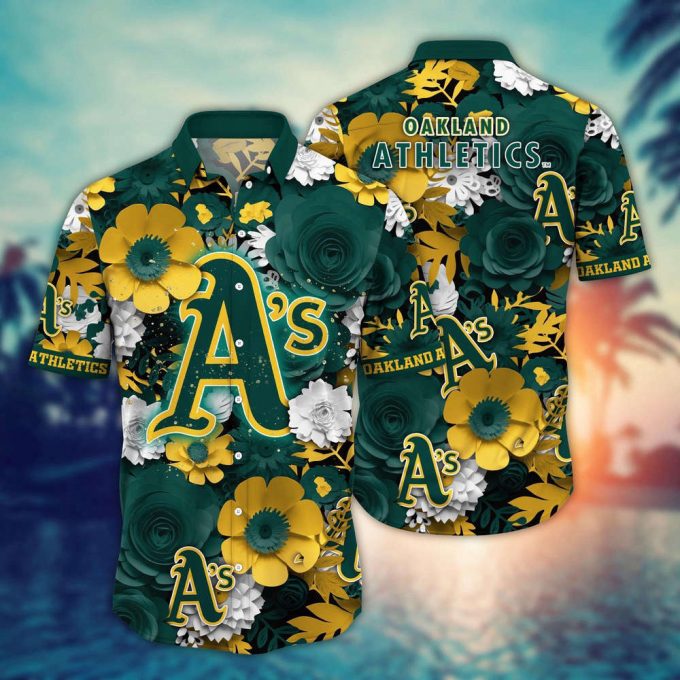 Mlb Oakland Athletics Hawaiian Shirt Diamond Dreams For Sport Fan 2