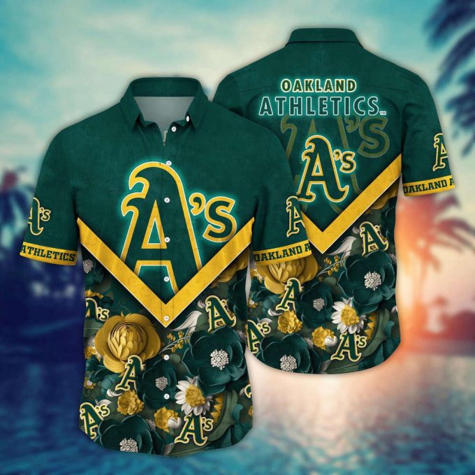 Mlb Oakland Athletics Hawaiian Shirt Summer Swing For Sport Fan 2