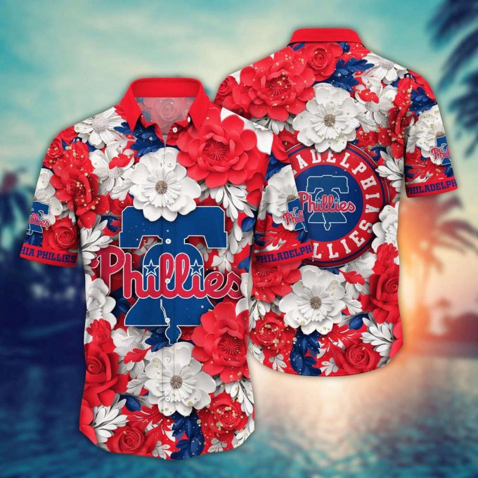 Mlb Philadelphia Phillies Hawaiian Shirt Aloha Spirit At Every Base For Sport Fan 2