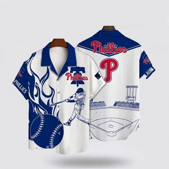 Mlb Philadelphia Phillies Hawaiian Shirt Chic Coastal Vibes Rock Your Summer With Stylish Outfits For Fans 2