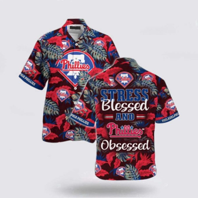 Mlb Philadelphia Phillies Hawaiian Shirt Transform The Beach Into A Catwalk For Fans 2