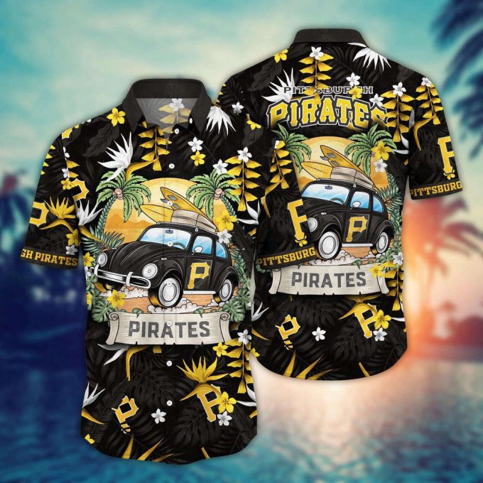 Mlb Pittsburgh Pirates Hawaiian Shirt Summer Heatwave For Sports Fans 2