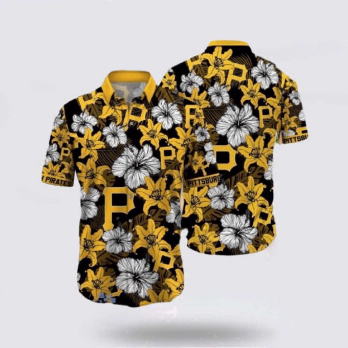 Mlb Pittsburgh Pirates Tropical Hawaiian Shirt Escape To Paradise Your Ultimate Tropical For Fans 2