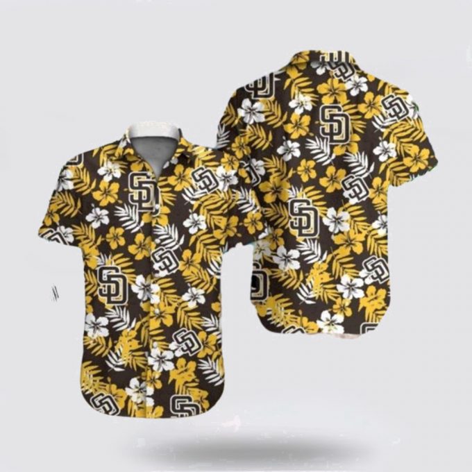 Mlb San Diego Padres Hawaiian Shirt Celebrate Summer In Style For Fans 2