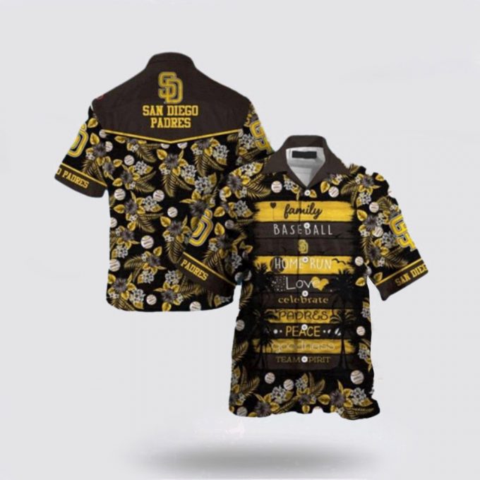 Mlb San Diego Padres Hawaiian Shirt Escape To Paradise Your Ultimate Tropical Fashion Experience For Fans 2