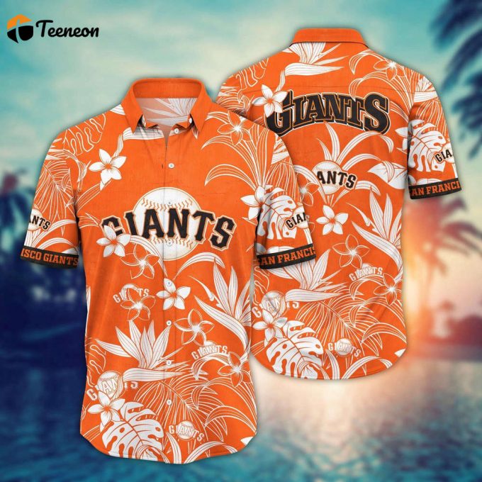 Mlb San Francisco Giants Hawaiian Shirt Breeze Through Summer Gift For Fans 1