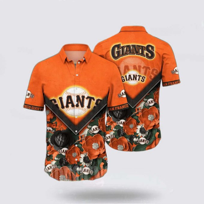 Mlb San Francisco Giants Hawaiian Shirt Chic Coastal Vibes Rock Your Summer With Stylish Outfits For Fans 2