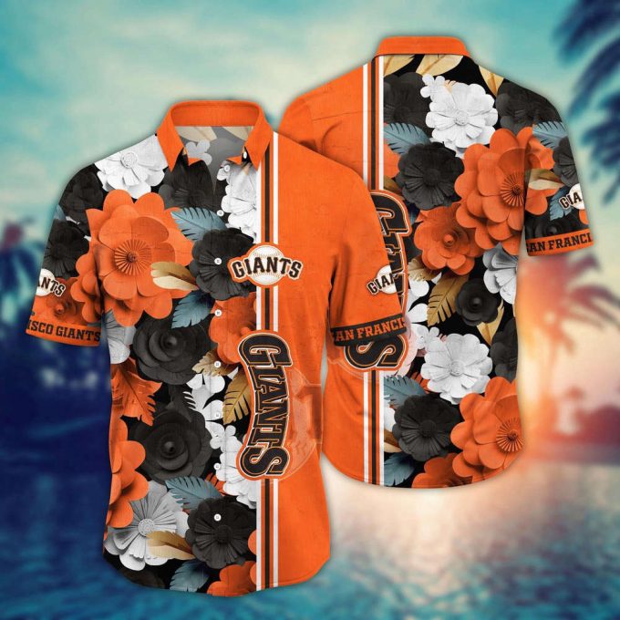 Mlb San Francisco Giants Hawaiian Shirt Fashion Frenzy In Floral For Sport Fan 2