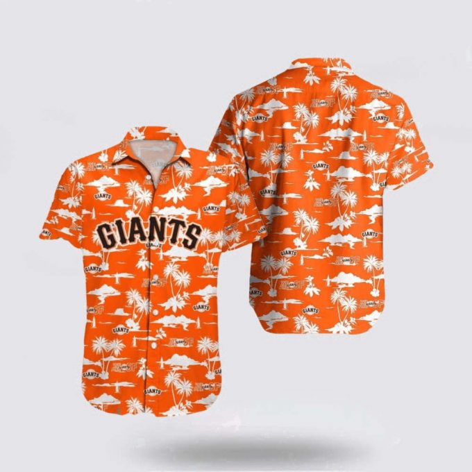 Mlb San Francisco Giants Hawaiian Shirt Surfing In Style With The Super Cool For Fans 2