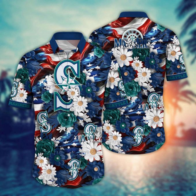 Mlb Seattle Mariners Hawaii Shirt Independence Day For Cool Fans 2