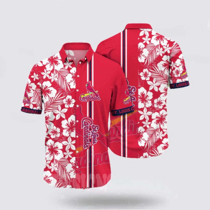 Mlb St Louis Cardinals Hawaiian Shirt The Perfect Combination Of Baseball For Fans 2