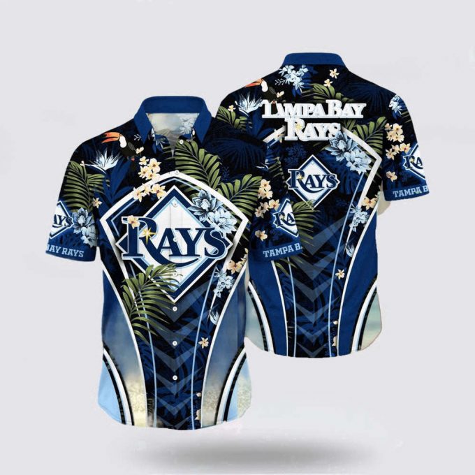 Mlb Tampa Bay Rays Hawaiian Shirt Chic Coastal Vibes Rock Your Summer With Stylish Outfits For Fans 2