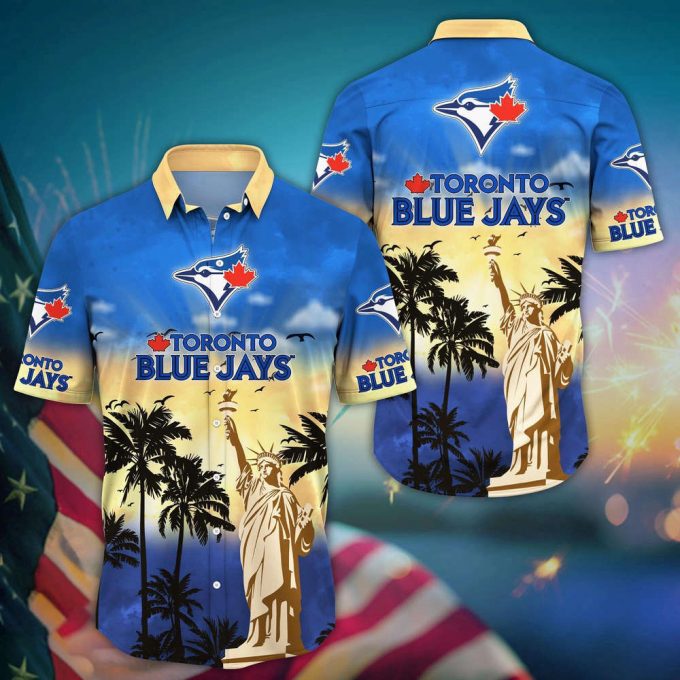 Mlb Toronto Blue Jays Hawaii Shirt Sunrise To Sunset For Cool Fans 2