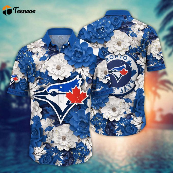 Mlb Toronto Blue Jays Hawaiian Shirt Aloha Spirit At Every Base For Sport Fan 1