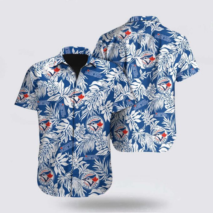 Mlb Toronto Blue Jays Hawaiian Shirt Pattern Tropical For Fan Mlb 2