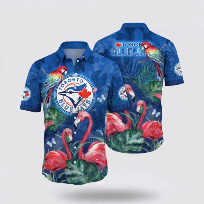 Mlb Toronto Blue Jays Hawaiian Shirt Welcome Summer Full Of Energy With Tropical Fashion Outfits For Fans 2