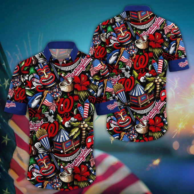 Mlb Washington Nationals Hawaii Shirt Vibrant Aloha For Cool Fans 2