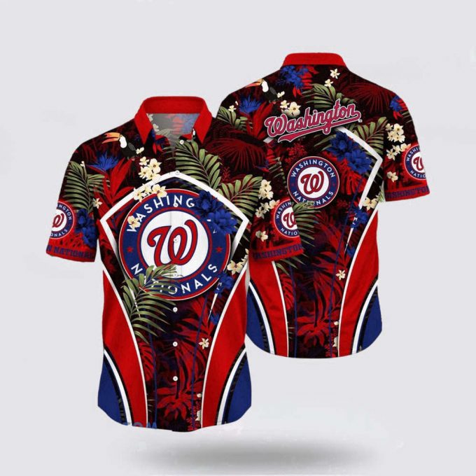 Mlb Washington Nationals Hawaiian Shirt Embrace The Energetic Summer With Fashionable For Fans 2