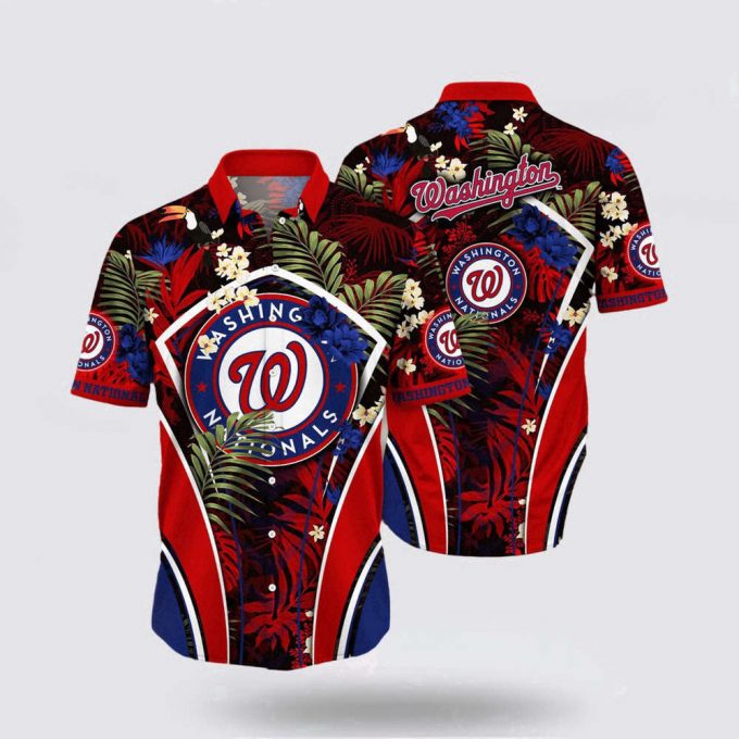 Mlb Washington Nationals Hawaiian Shirt Explore Ocean Vibes With Unique Tropical Fashion For Fans 2