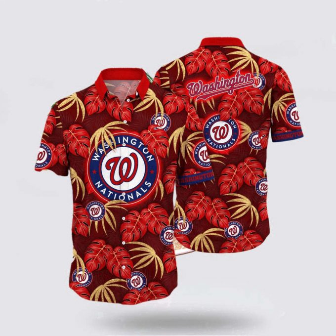 Mlb Washington Nationals Hawaiian Shirt Perfect Fusion Baseball For Fans 2