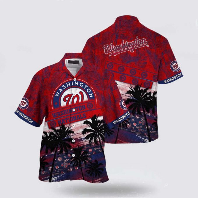 Mlb Washington Nationals Hawaiian Shirt Tropical Elegance Upgrade Your Wardrobe For Fans 2