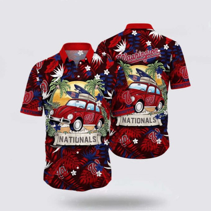 Mlb Washington Nationals Hawaiian Shirt Welcome Summer Full Of Energy With Tropical Fashion For Fans 2